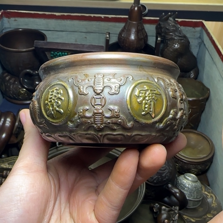 铜器把玩摆件链接