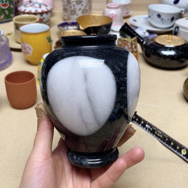 紫砂茶宠盘子都给她