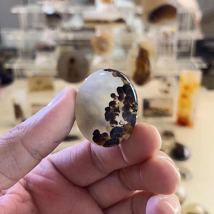 晴***。玛瑙/玉髓未镶嵌吊坠(不含链)