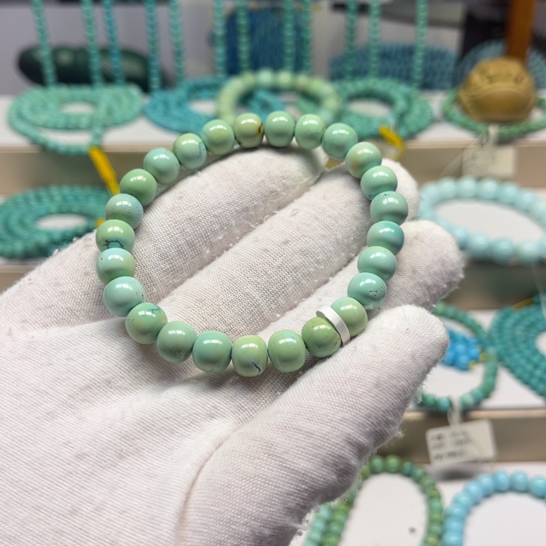 绿松石未镶嵌手链