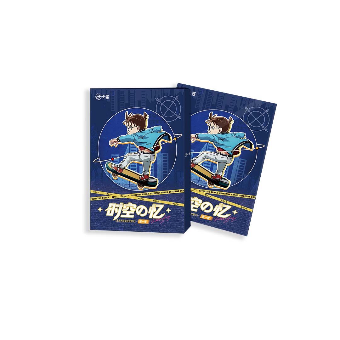卡卡酱 名侦探柯南时空之忆第一弹-胶片相卡（小咩代拆）
