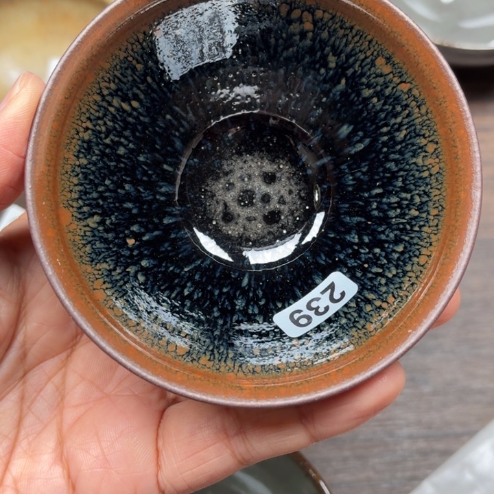 茶盏龙窑柴烧手工制作239