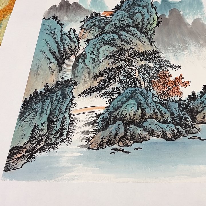 国画姜国华国际原作