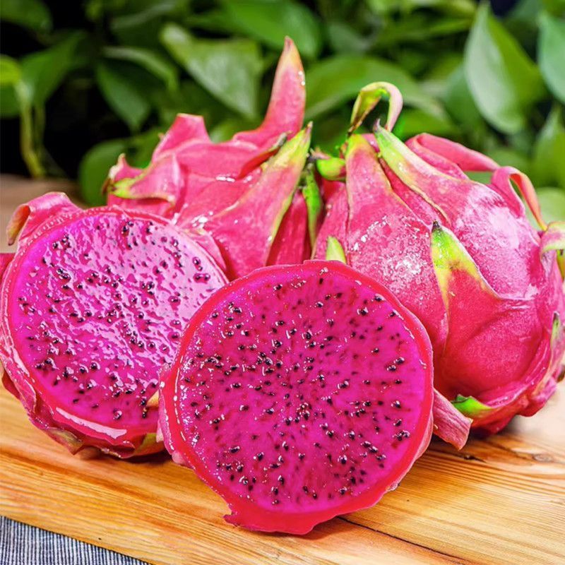 RR【皱皮甜心】金都一号红心火龙果带箱5斤装单果300g+约6-8个
