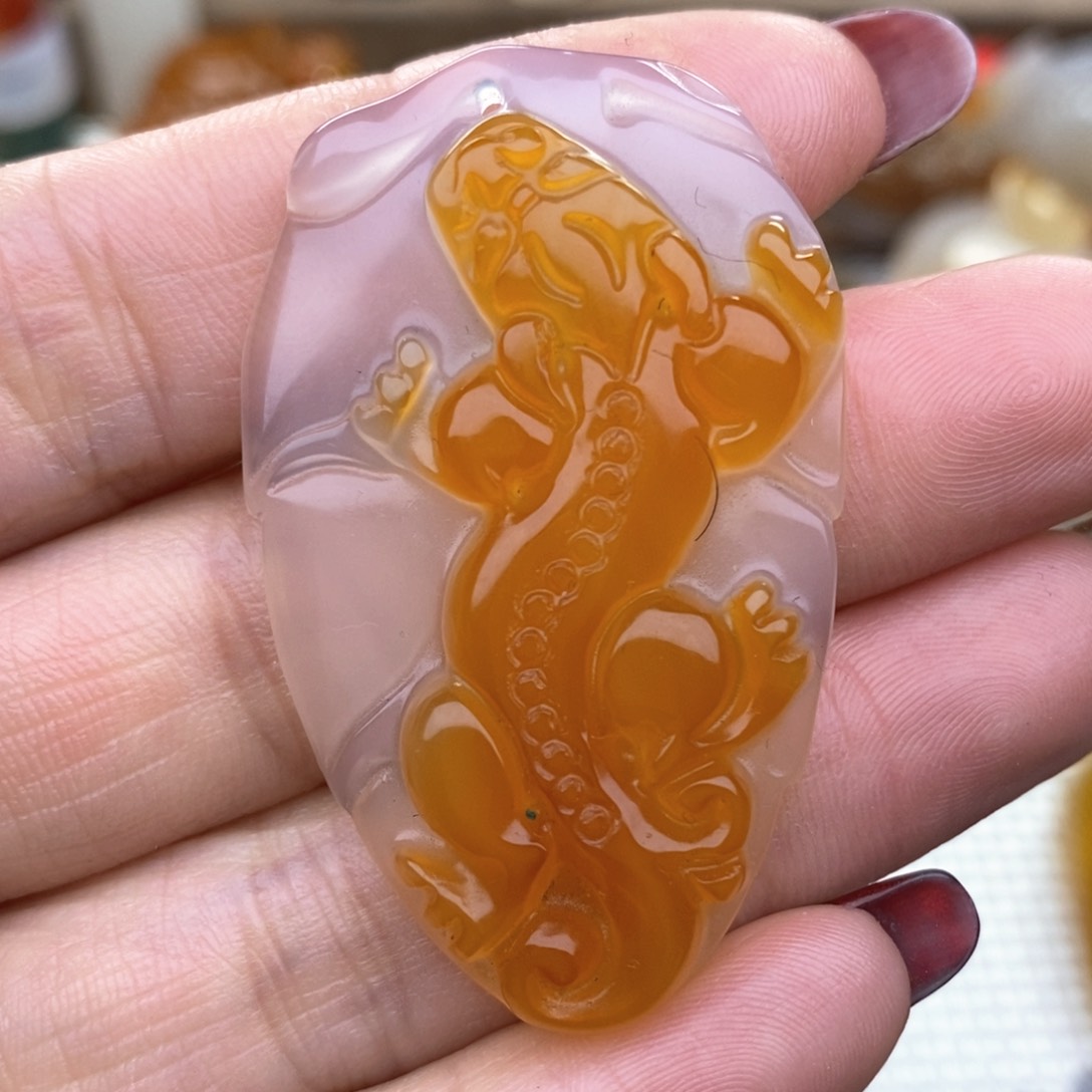 玛瑙/玉髓挂件未镶嵌