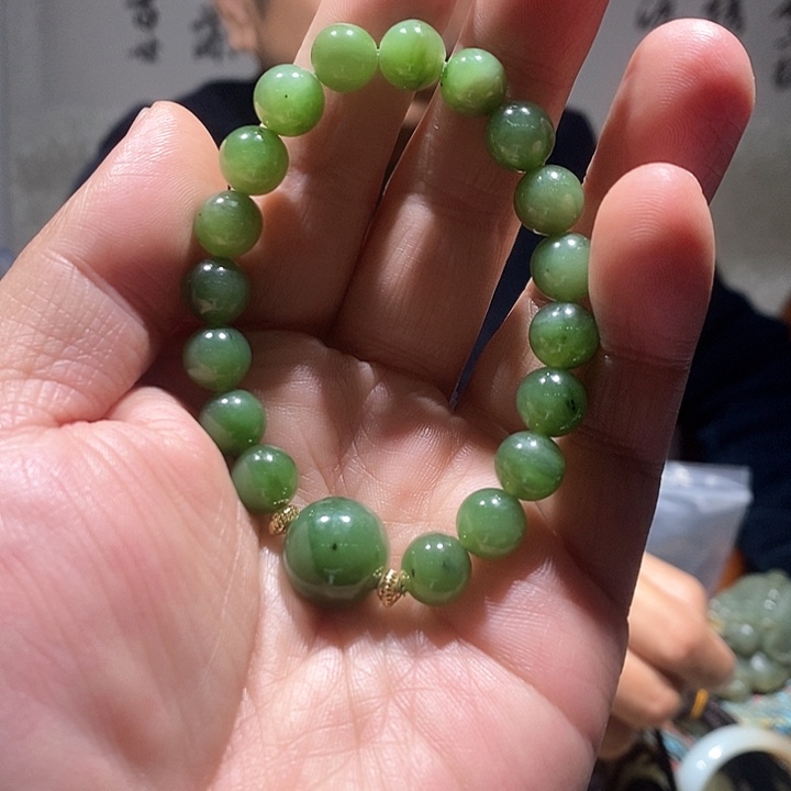 和田玉手链未镶嵌