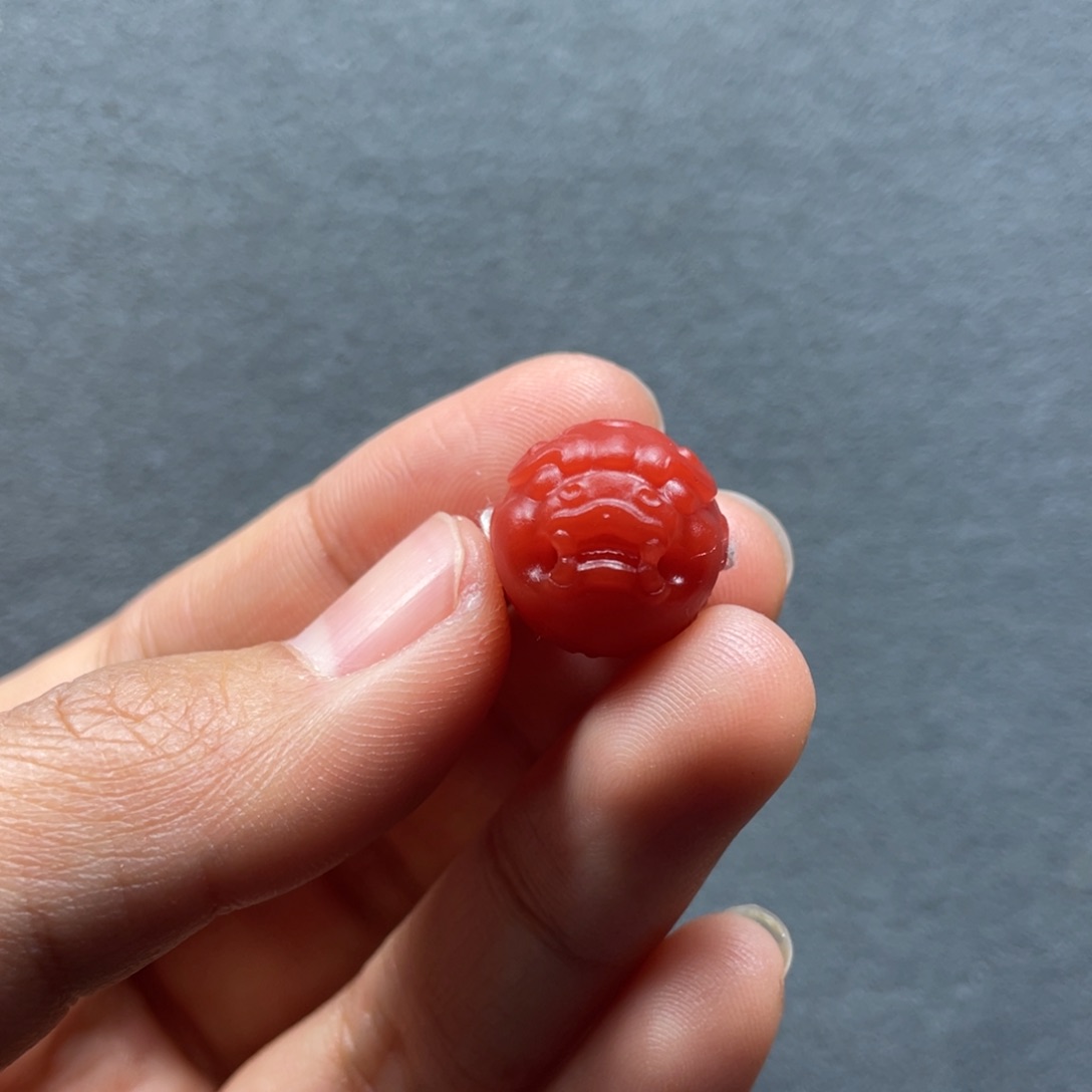 南红玛瑙配饰未镶嵌14mm