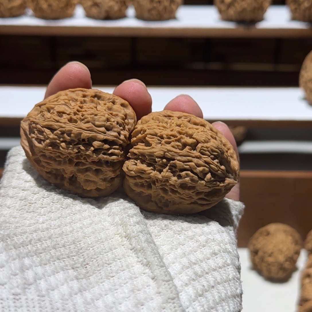 缘***～文玩核桃吊坠涿鹿蚂蚁纹南疆石