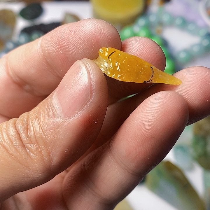 翡翠散珠天然翡翠A货