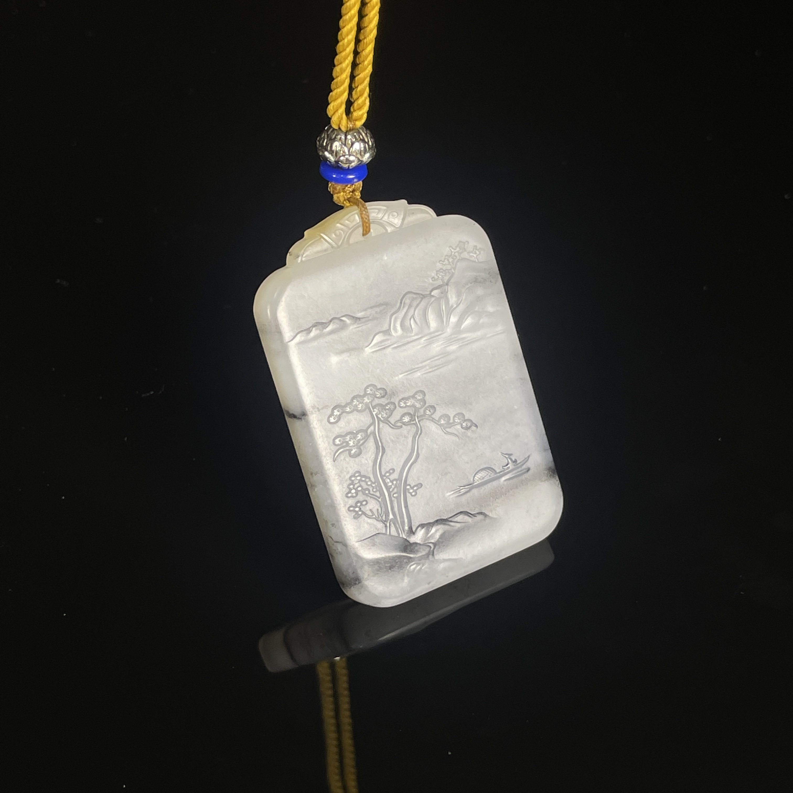 GS311017/民国和田玉挂坠