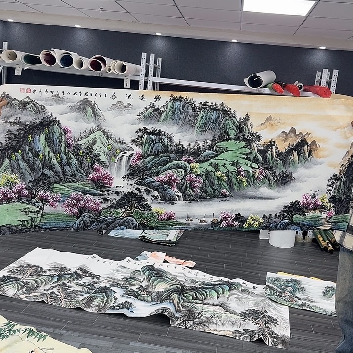 我们都在努力着呢啊