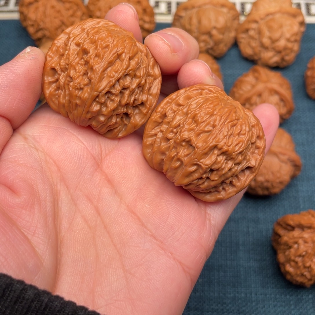 没***n文玩核桃把件39全品正磨