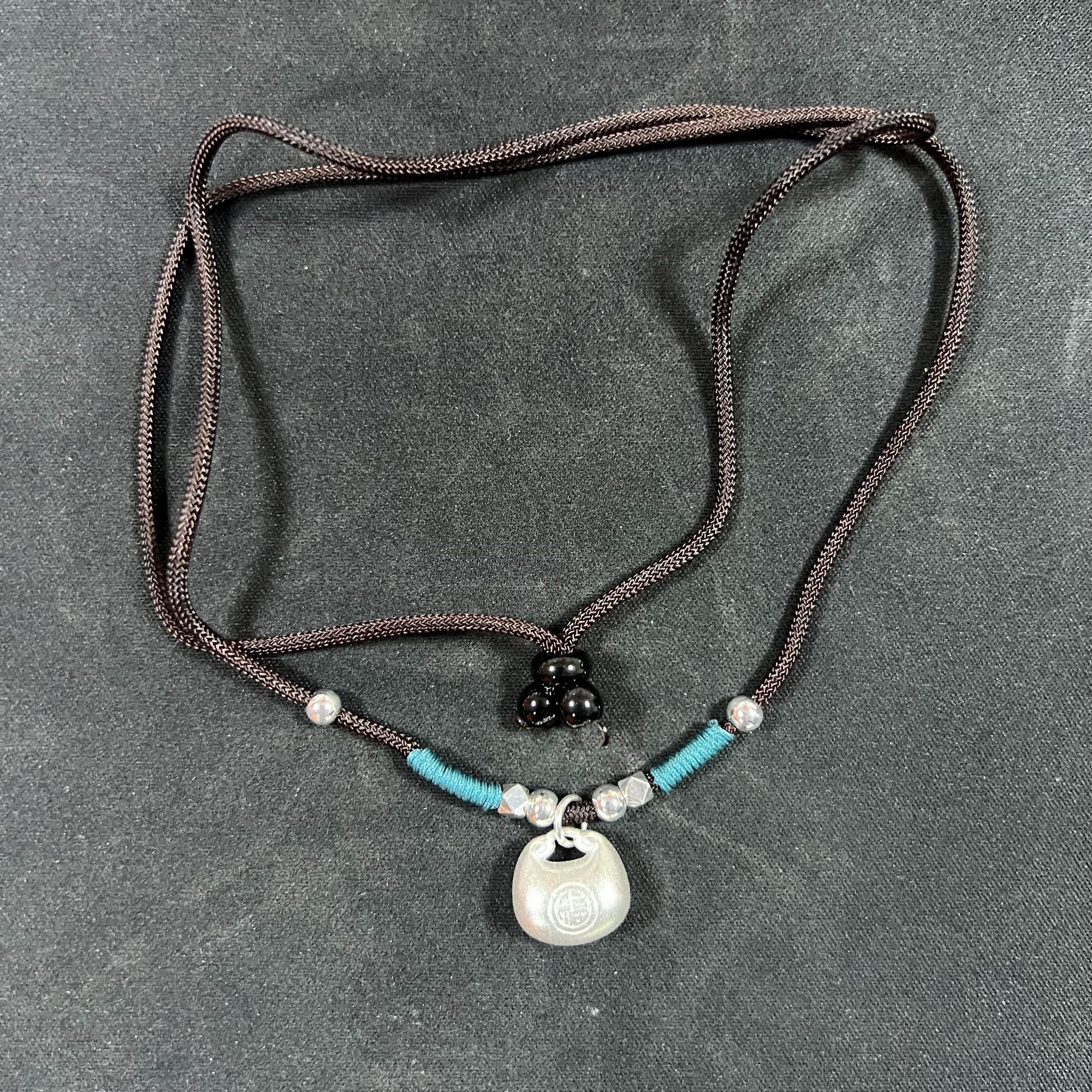 吊坠足银 足银项链精品项链（无礼盒）yz007