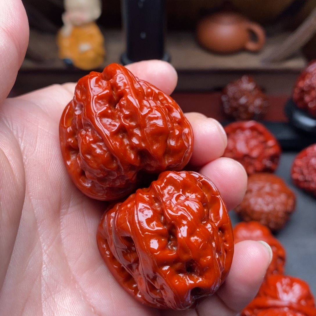 吊坠文玩核桃36蛤蟆头