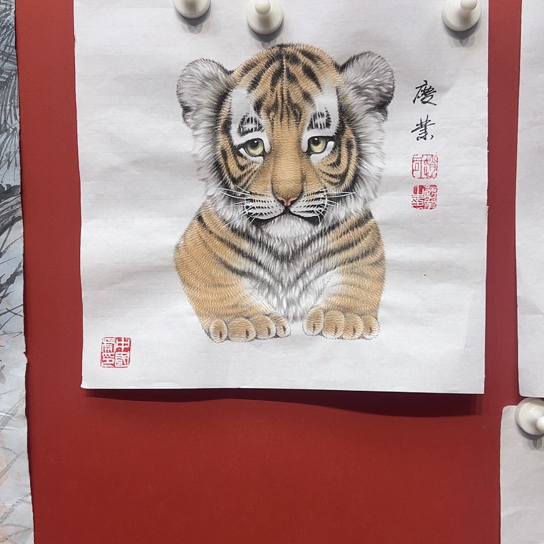 清***风国画赵庆业老师国画作品月