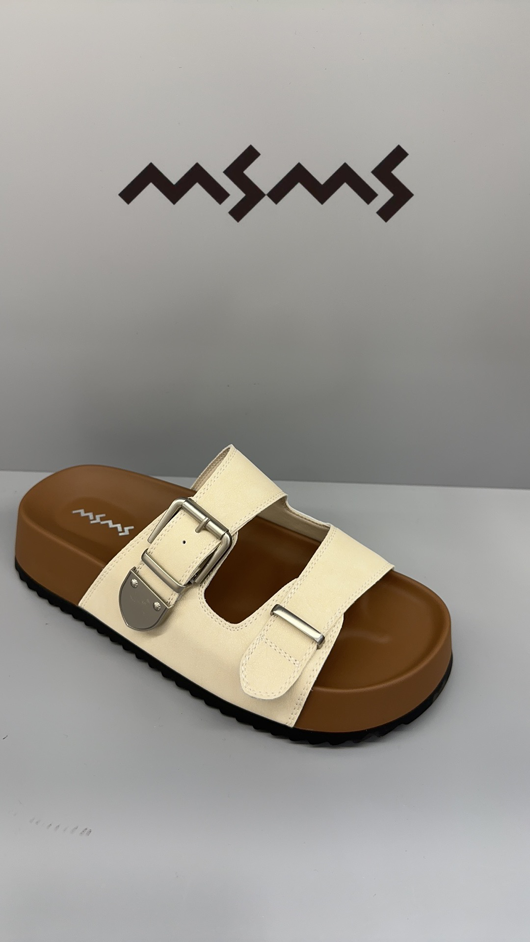 一字型夏季平底休闲风春季一字拖百搭厚底舒适休闲