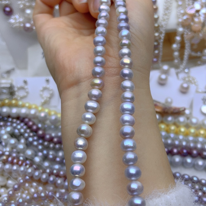 淡水珍珠颈饰未镶嵌纯**宁