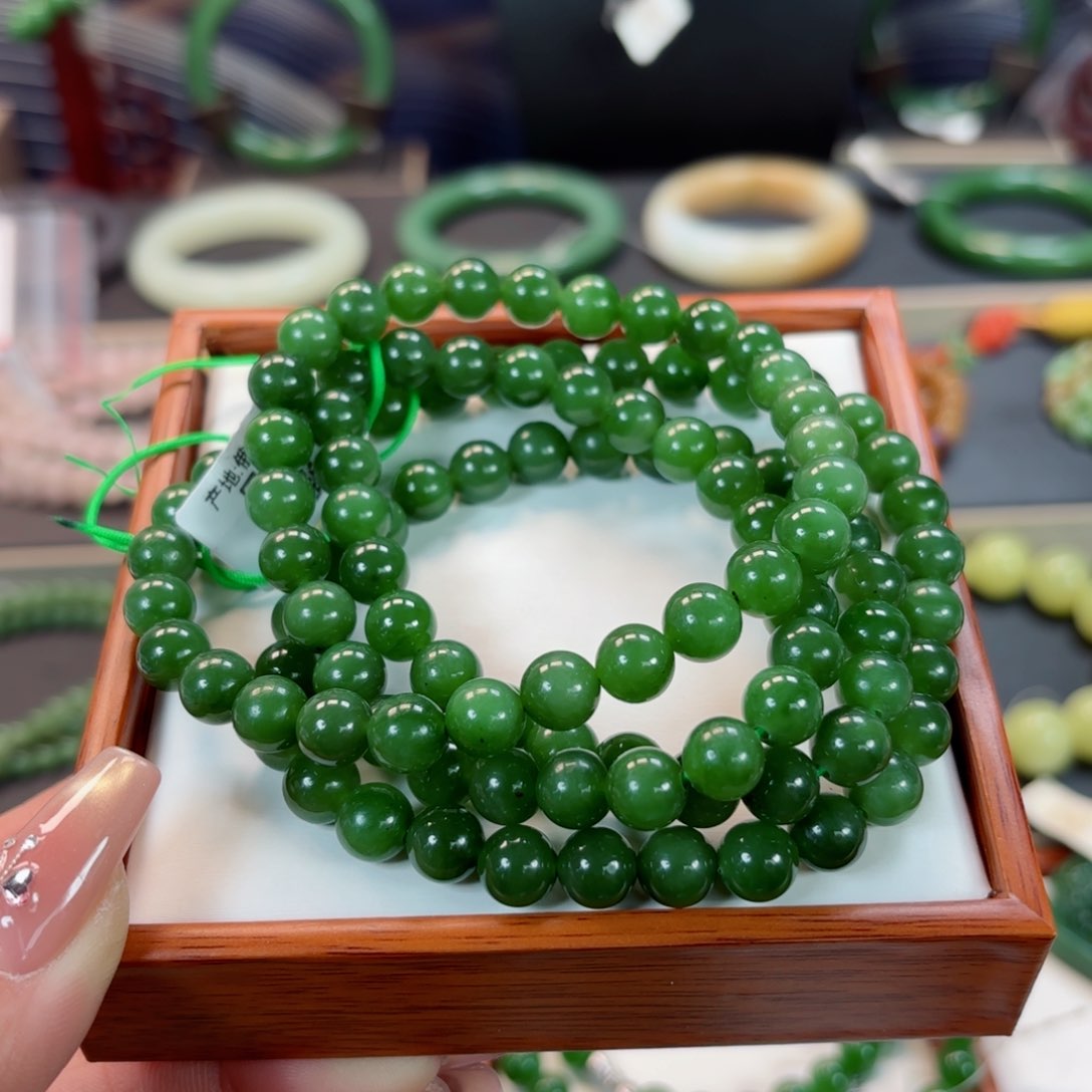 和田玉手链未镶嵌