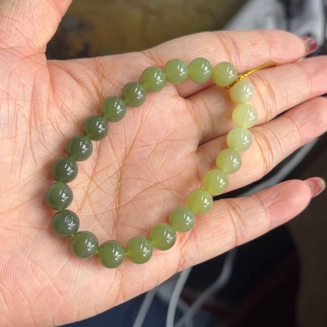 和田玉手链未镶嵌