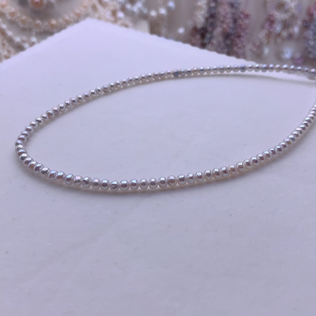 小***平耳饰淡水珍珠未镶嵌项链