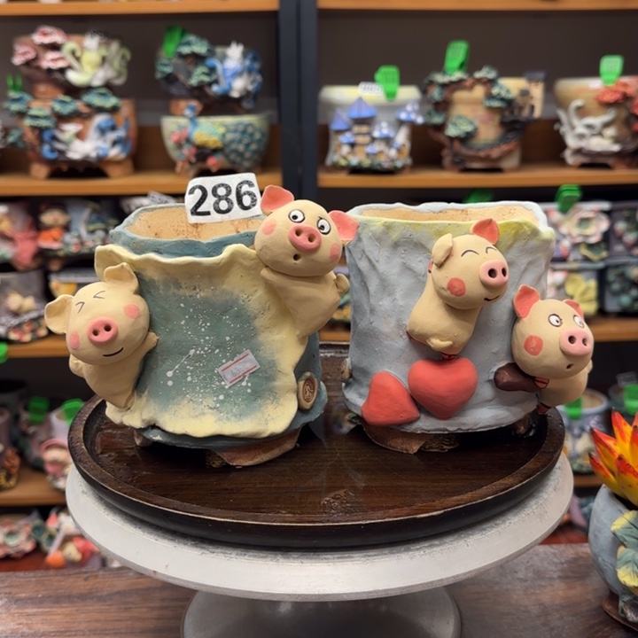 【闪购商品】陶瓷粗陶手捏