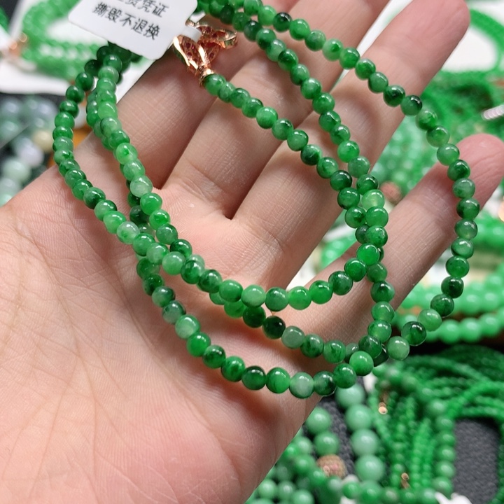 翡翠未镶嵌手链翡翠