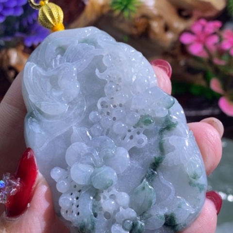 【闪购商品】颈饰未镶嵌翡翠凤凰