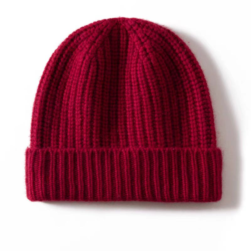 蒙妞男女同款加厚羊绒帽