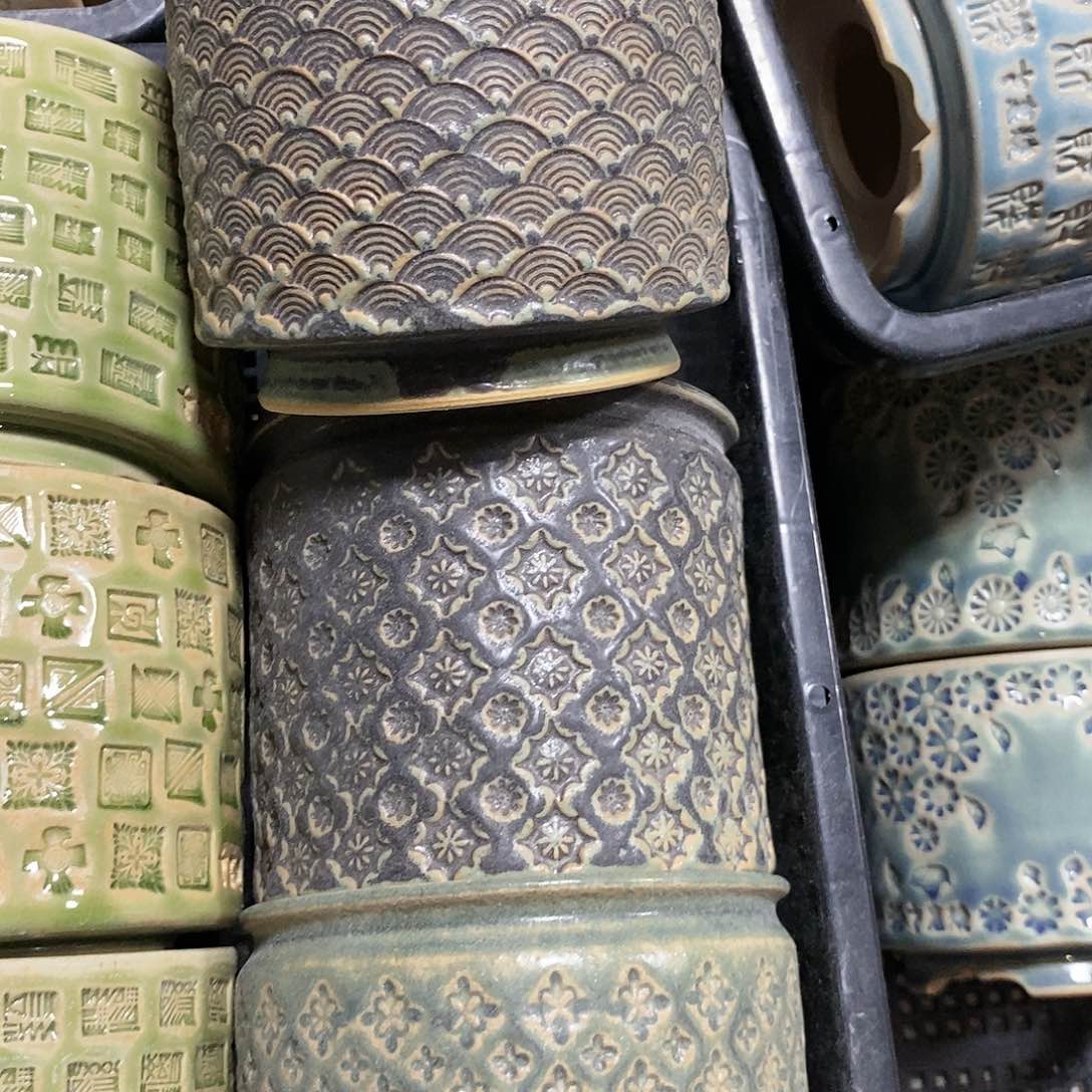 七里烧陶瓷1-18-679口径8