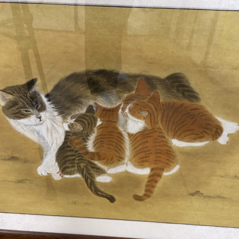【闪购商品】国画手绘国画工笔带框