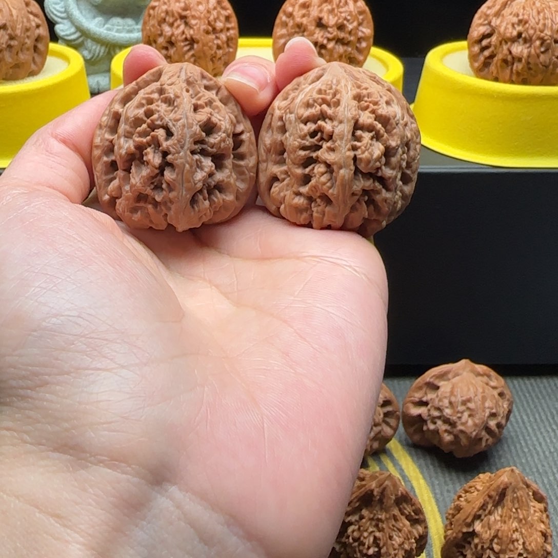 文玩核桃把件39粗筋