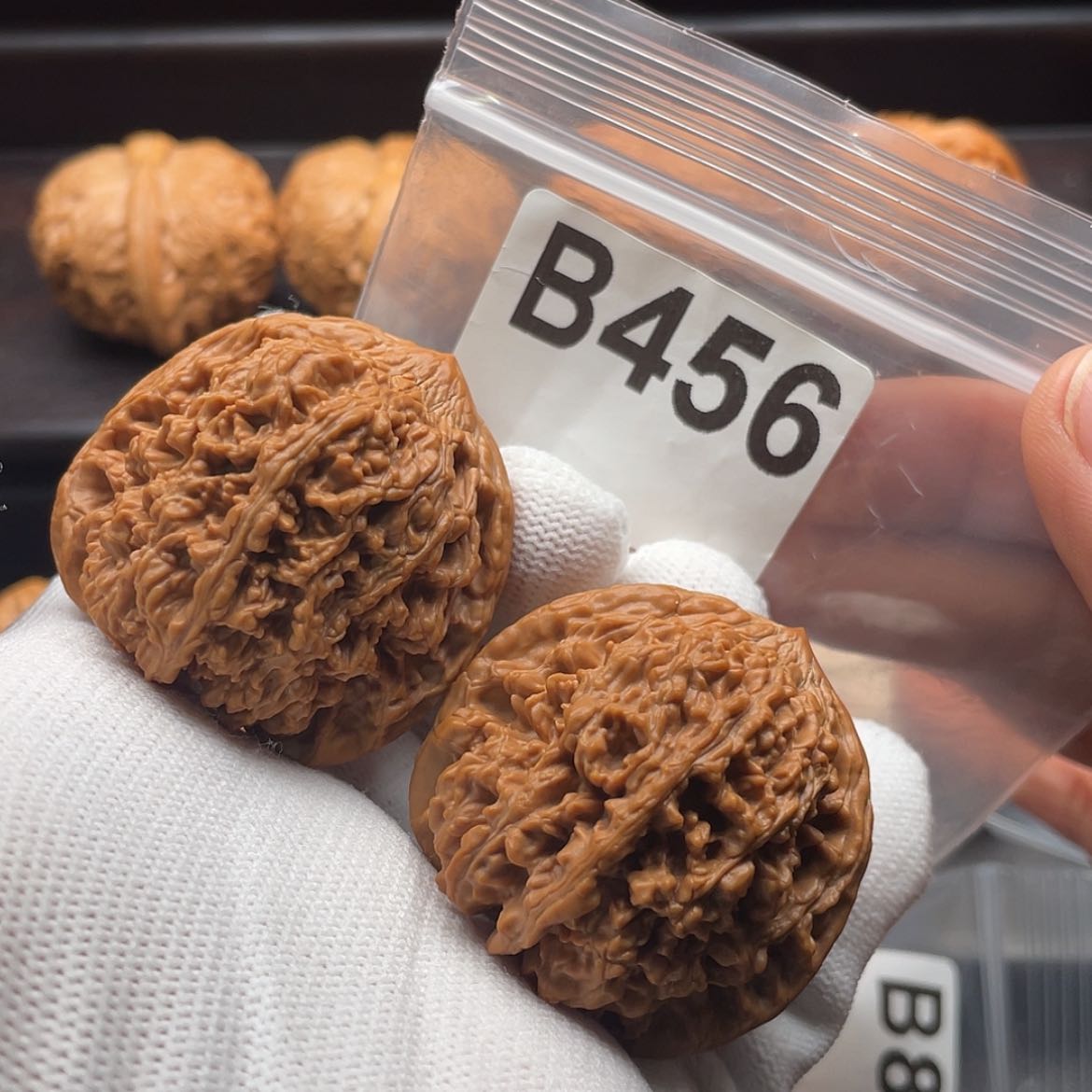 【闪购商品】文玩核桃吊坠B456星星42