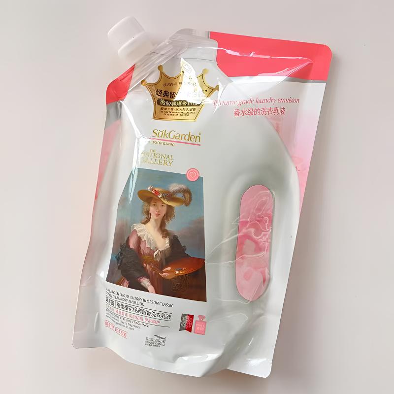 【到手两包】蔬果园珞珈樱花经典留香洗衣乳液500g