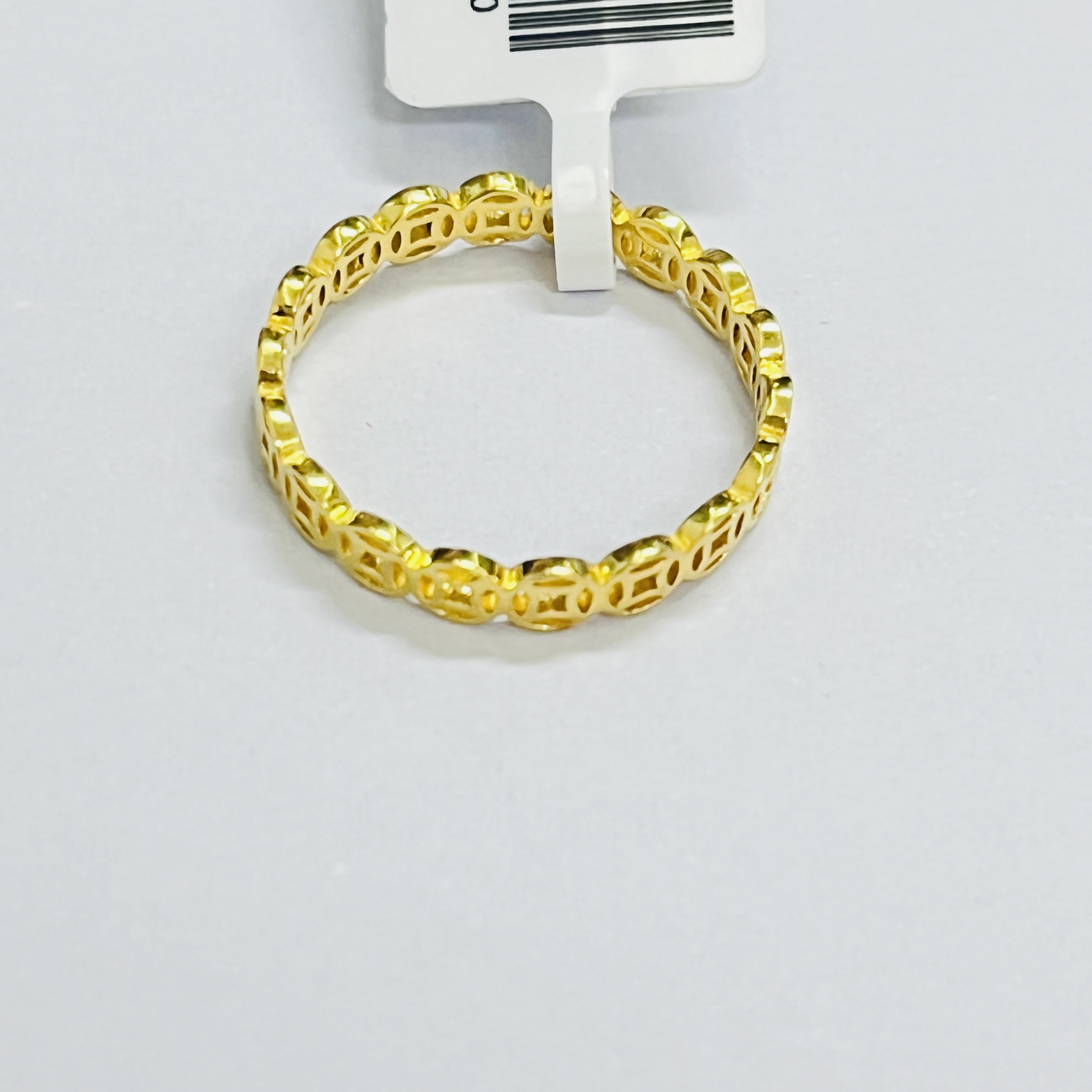 旺旺金选 足金999 铜钱戒指15#  2.13