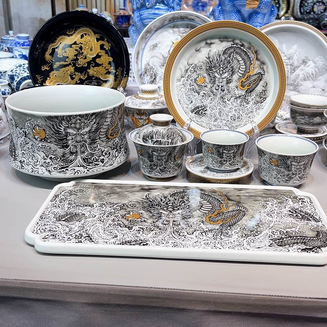 景德镇美术作品欣赏