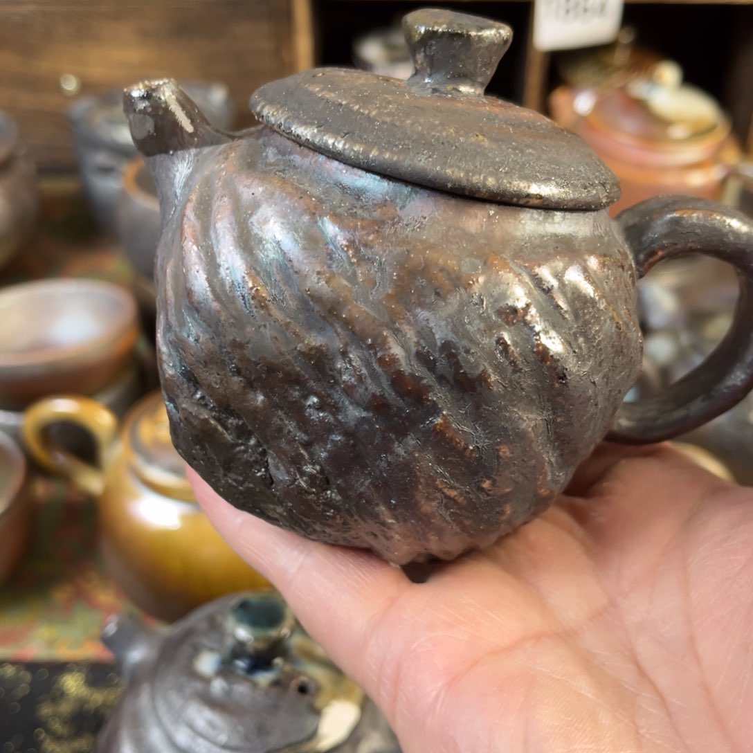 杯柴烧茶器主人壶壶