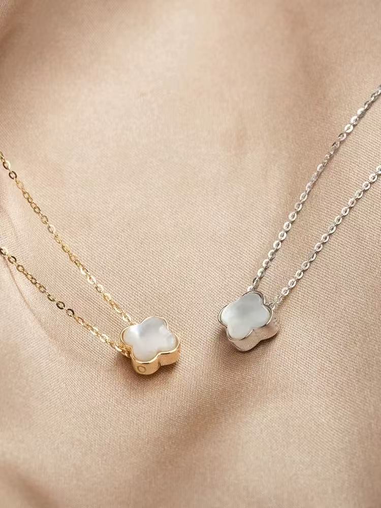 铜合金项链 498迷离花草百搭项链