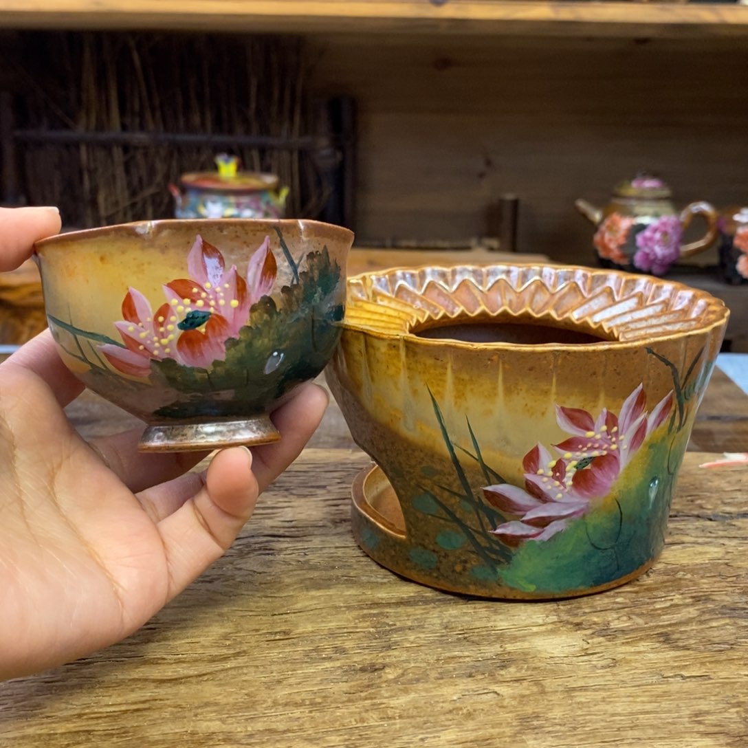 景德镇纯手工制作陶瓷淡*?