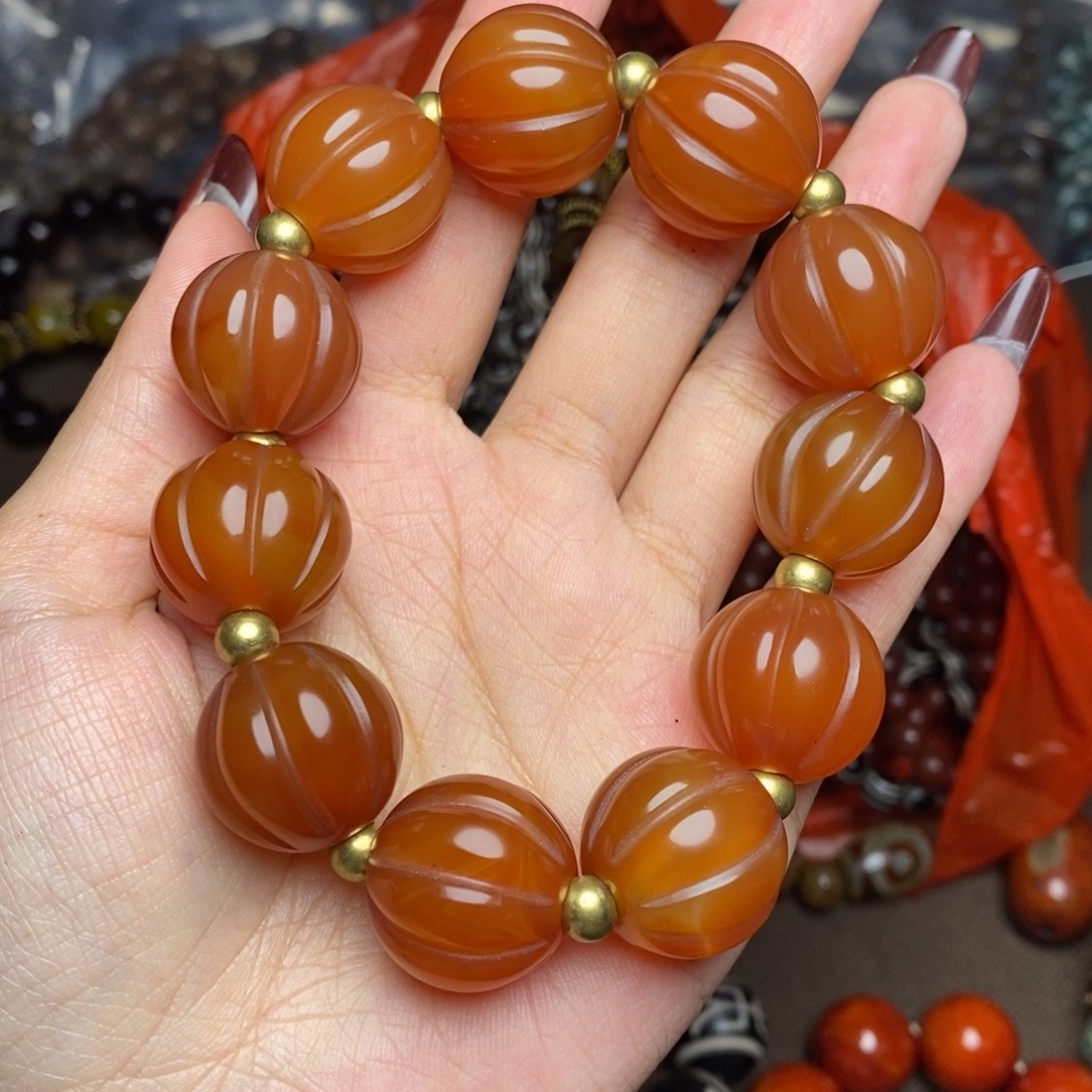 玛瑙/玉髓未镶嵌颈饰