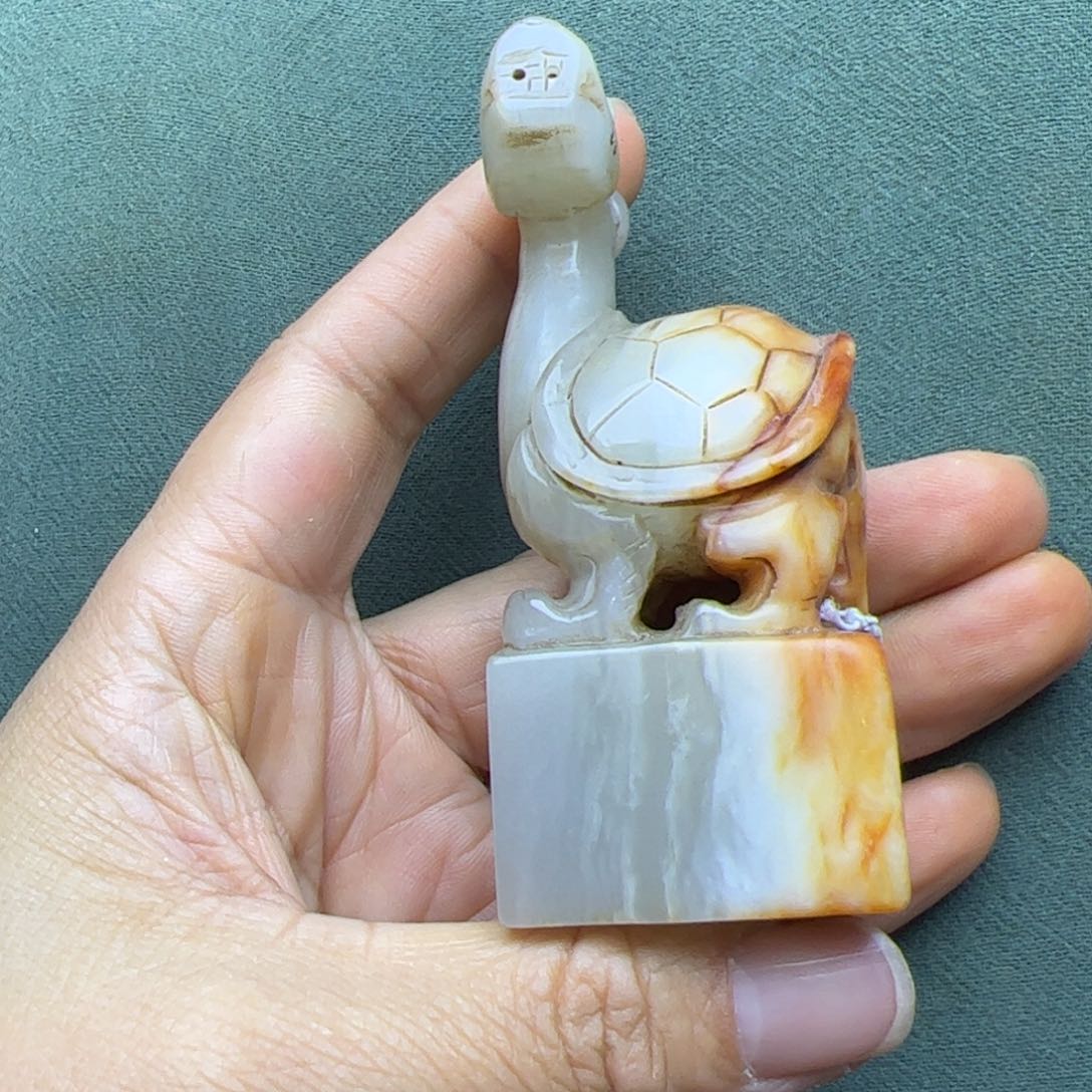 和田玉把件未镶嵌玉*