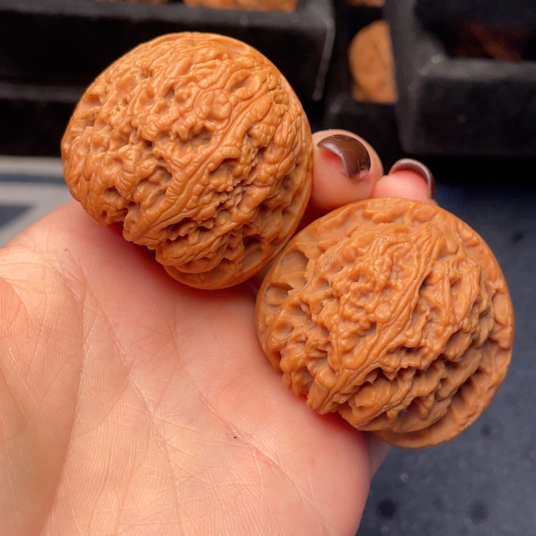 桃核吊坠秦岭核桃14