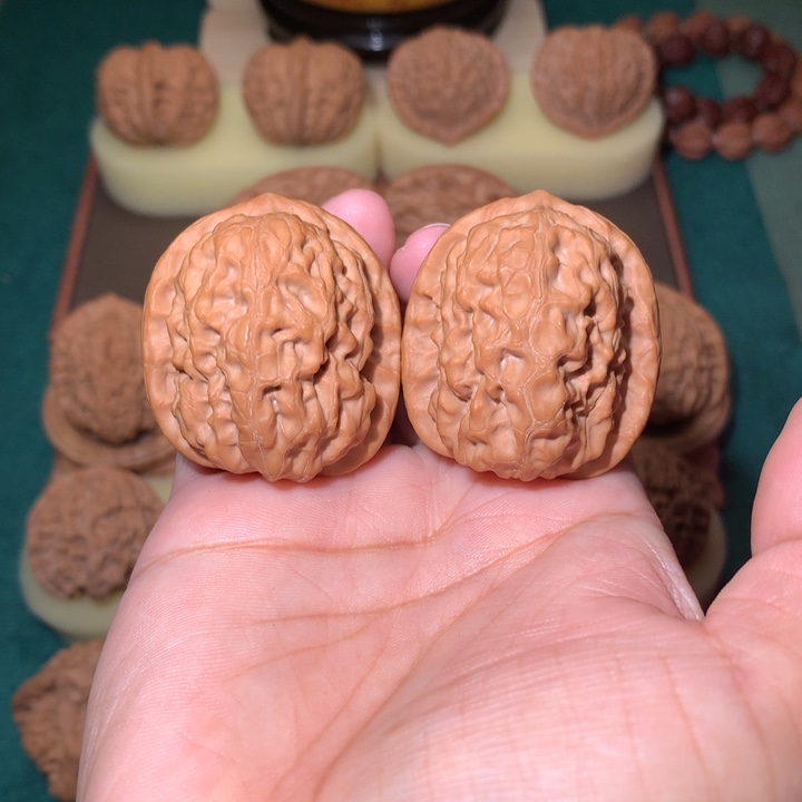 核桃文玩核桃把件平谷霸王