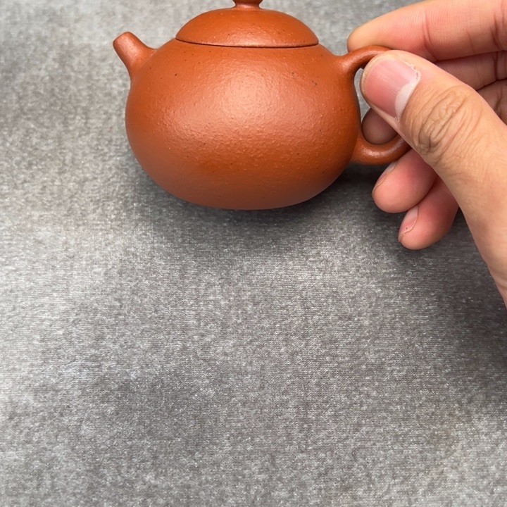 紫砂茶壶草*飞本山大红泥西施