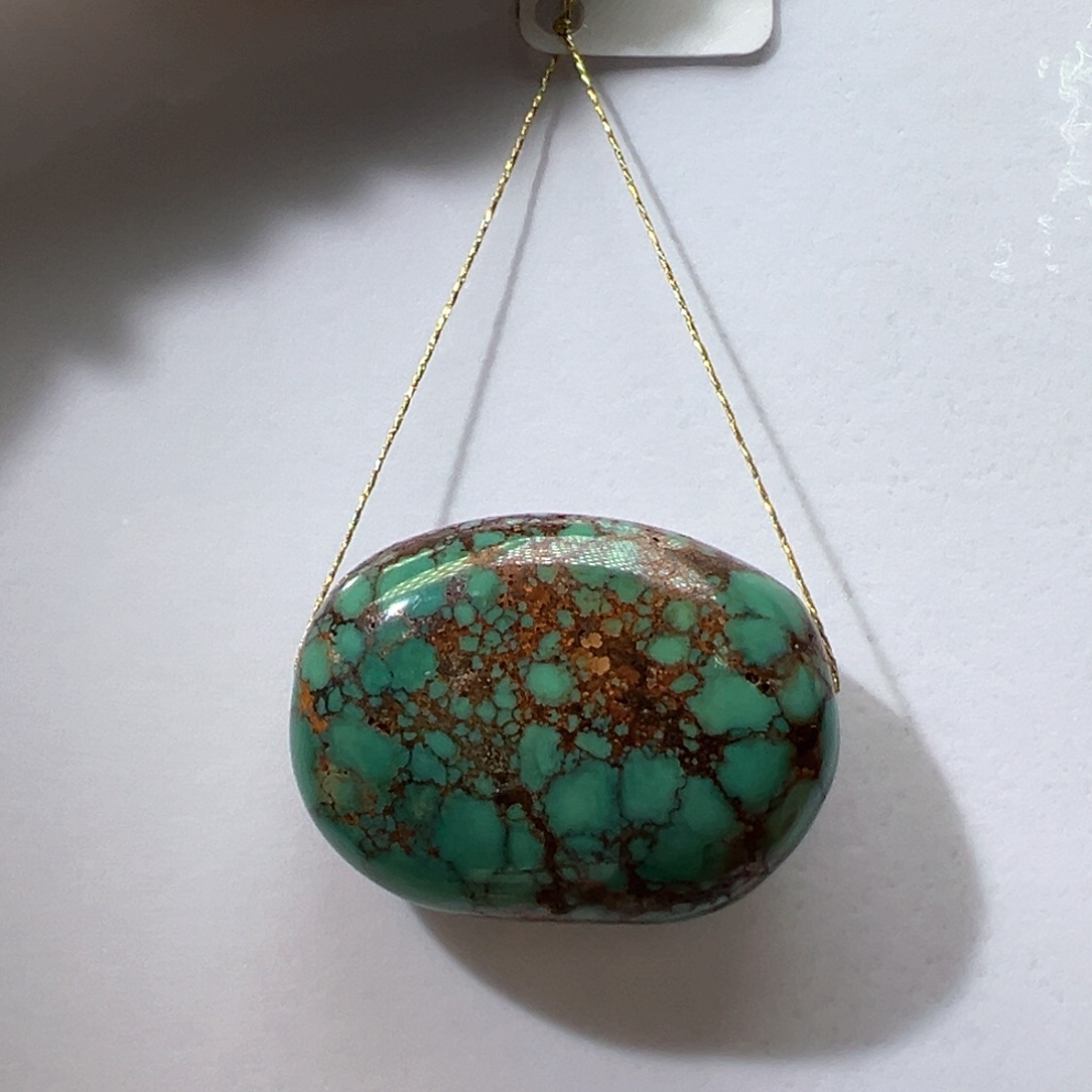 绿松石未镶嵌挂件