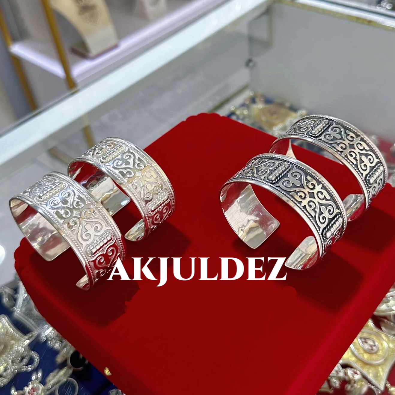 925银手镯 纯银复古宽手镯