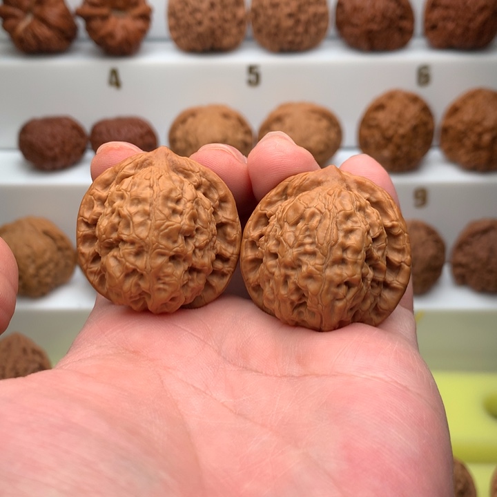 把件文玩核桃观音肚36