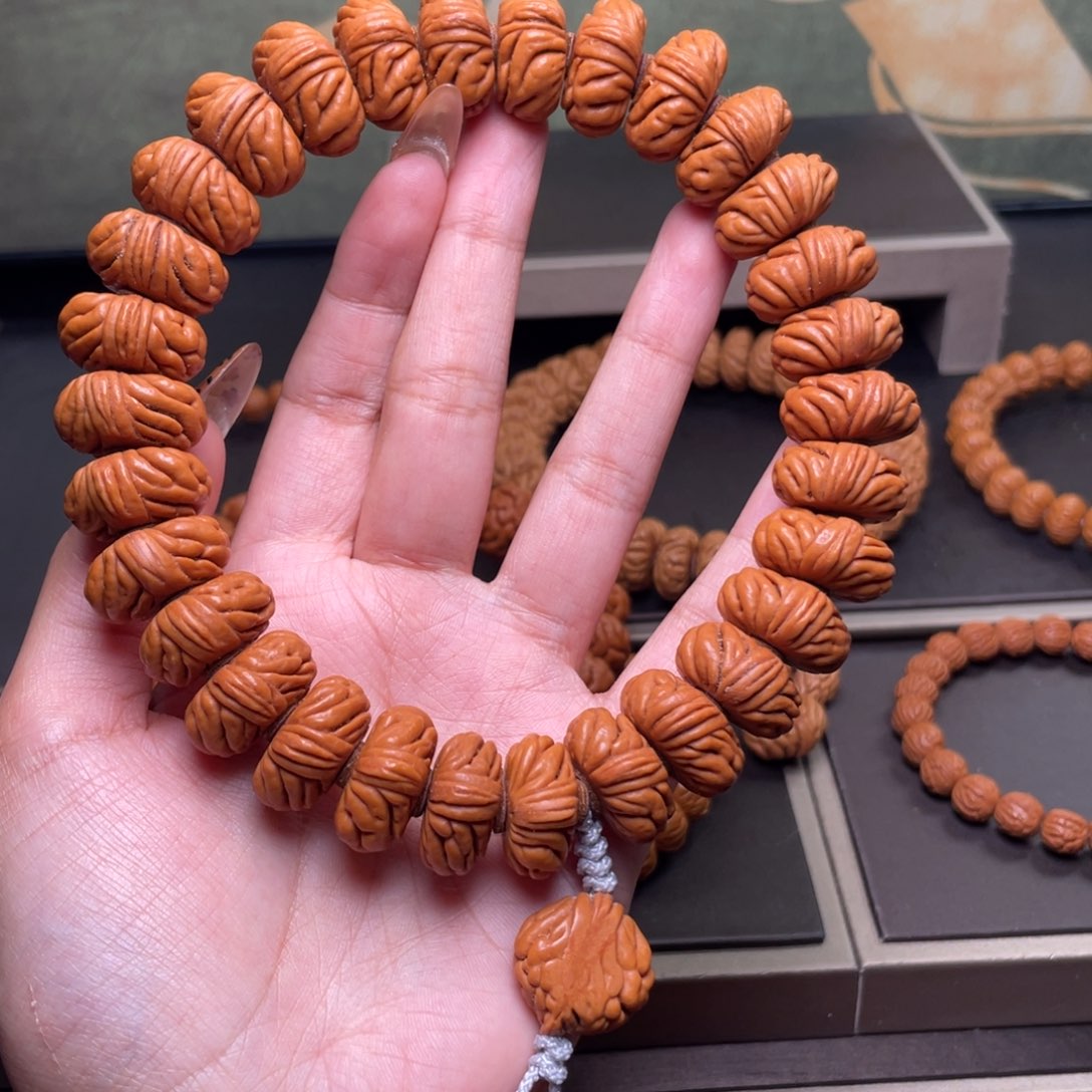 吊坠桃核20大肠纹