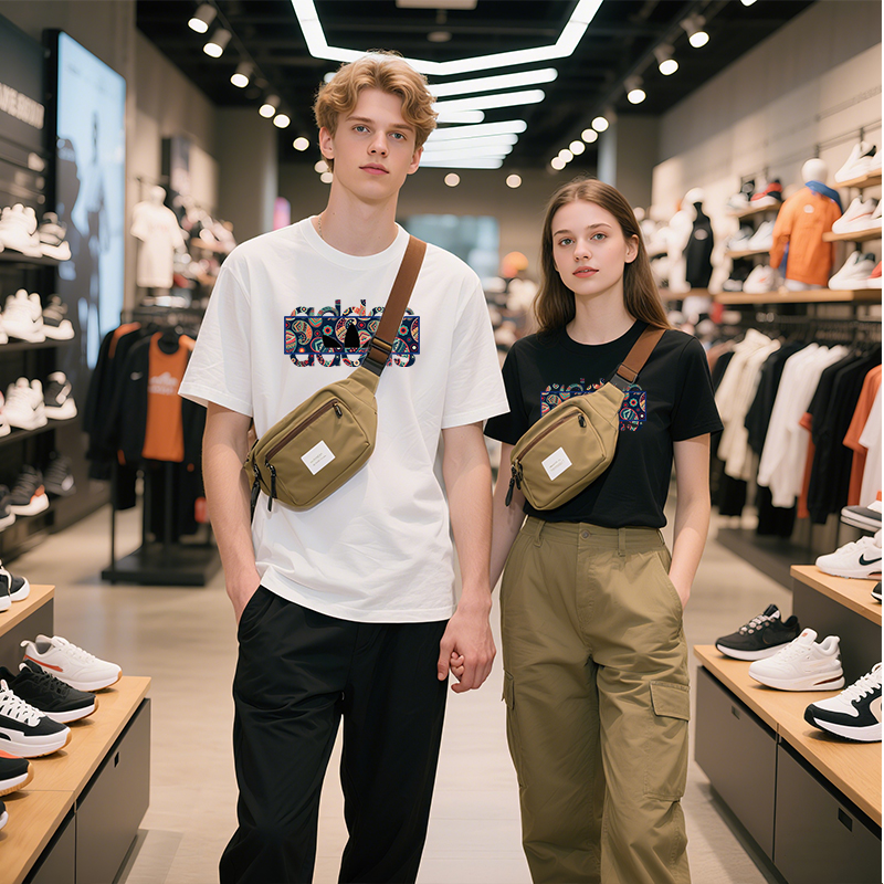 奥莱清仓【一折专区】纯棉T恤短袖官方正品圆领宽松夏季情侣休闲