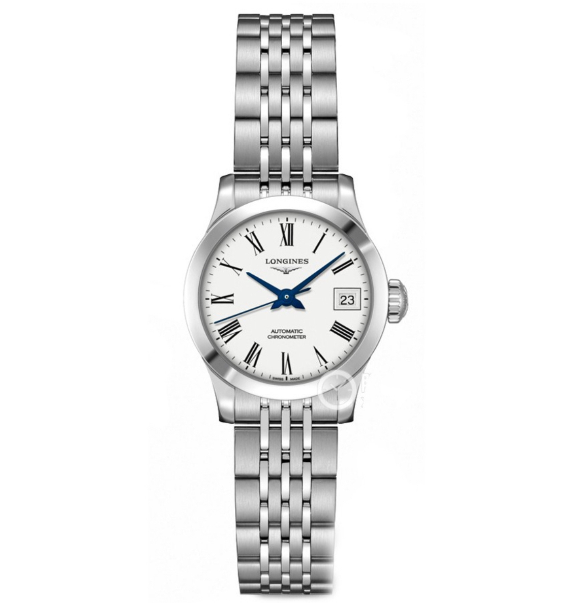 99新 Longines/浪琴 开创者320/表径26mm/天文台机械/女士适用