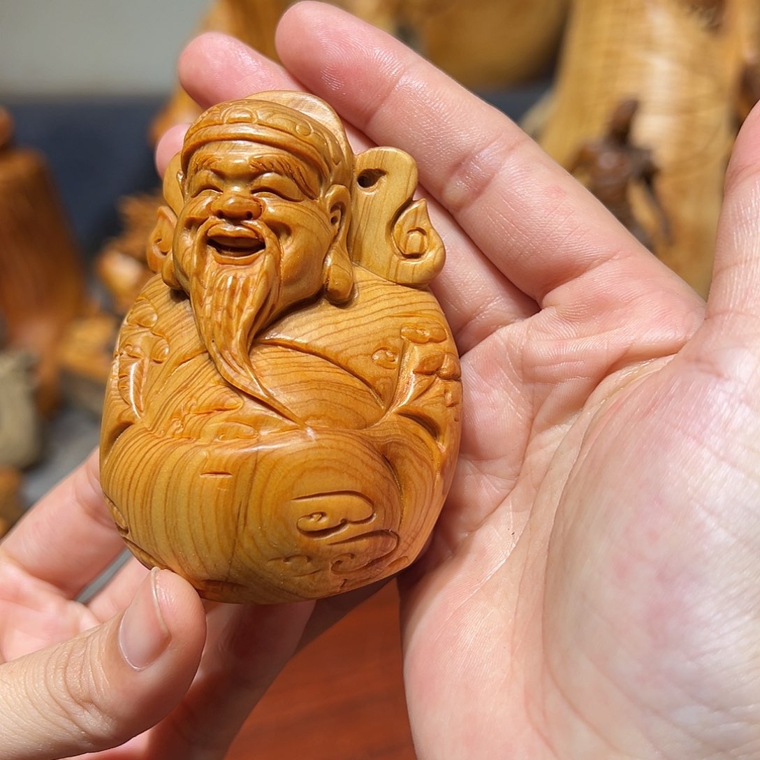 柏木（崖柏）崖柏木手把件摆件